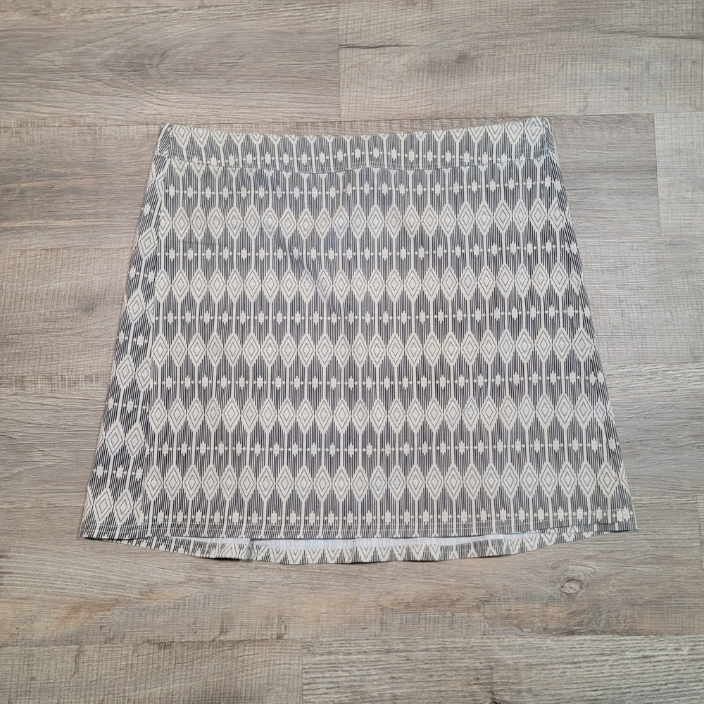 Rip Skirt Size XL True Wrap Aztec Geometric Pocket Nautical Beach‎ Coastal Vacay